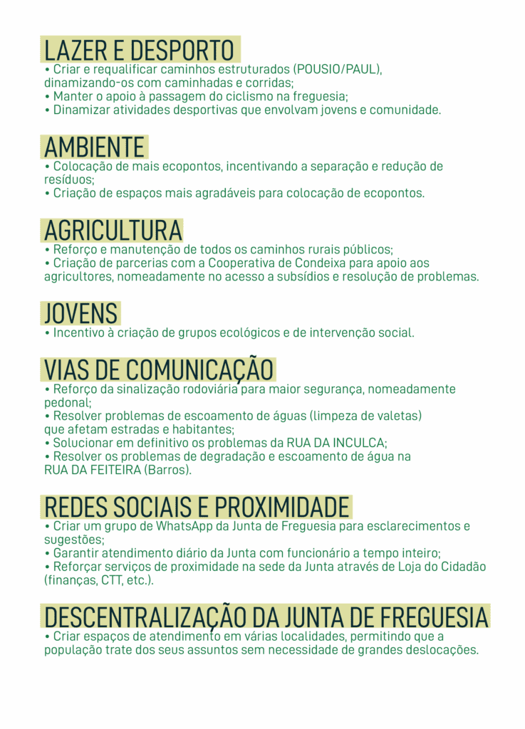 Compromisso Eleitoral de José Gil - Candidato pelo PS à Junta de Freguesia de Anobra
