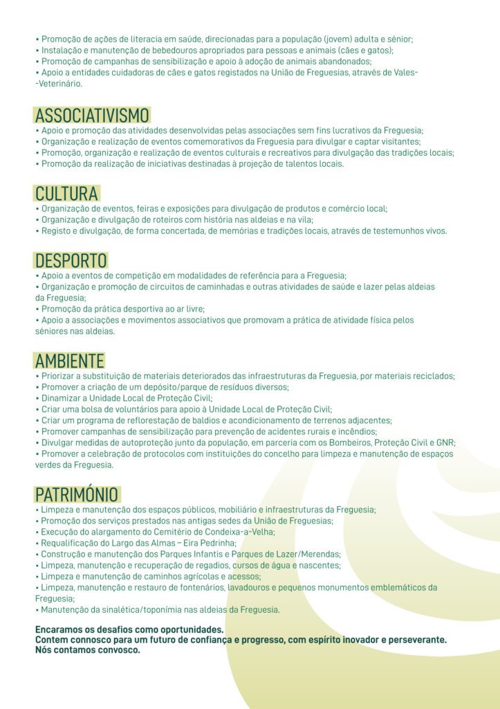 Compromisso Eleitoral Condeixa-a-Nova e Condeixa-a-Velha